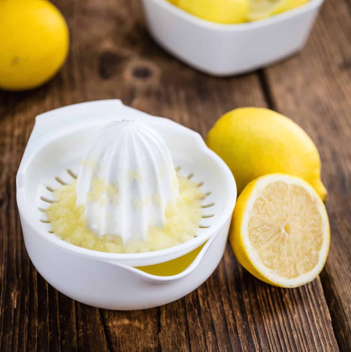homemade lemon juice